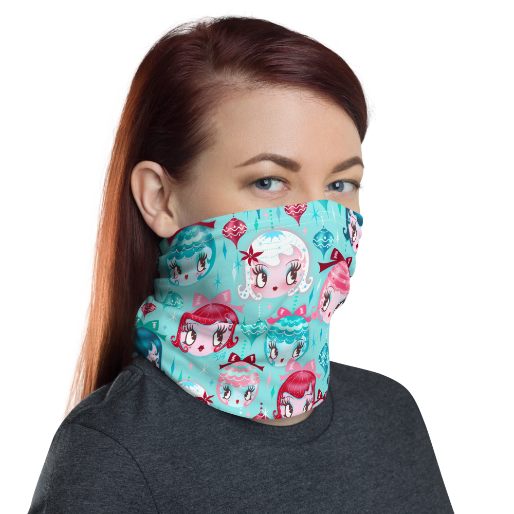 Dolly Ornaments • Neck Gaiter Face Mask