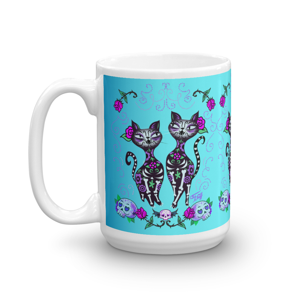 Sugar Skull Cats • Mug