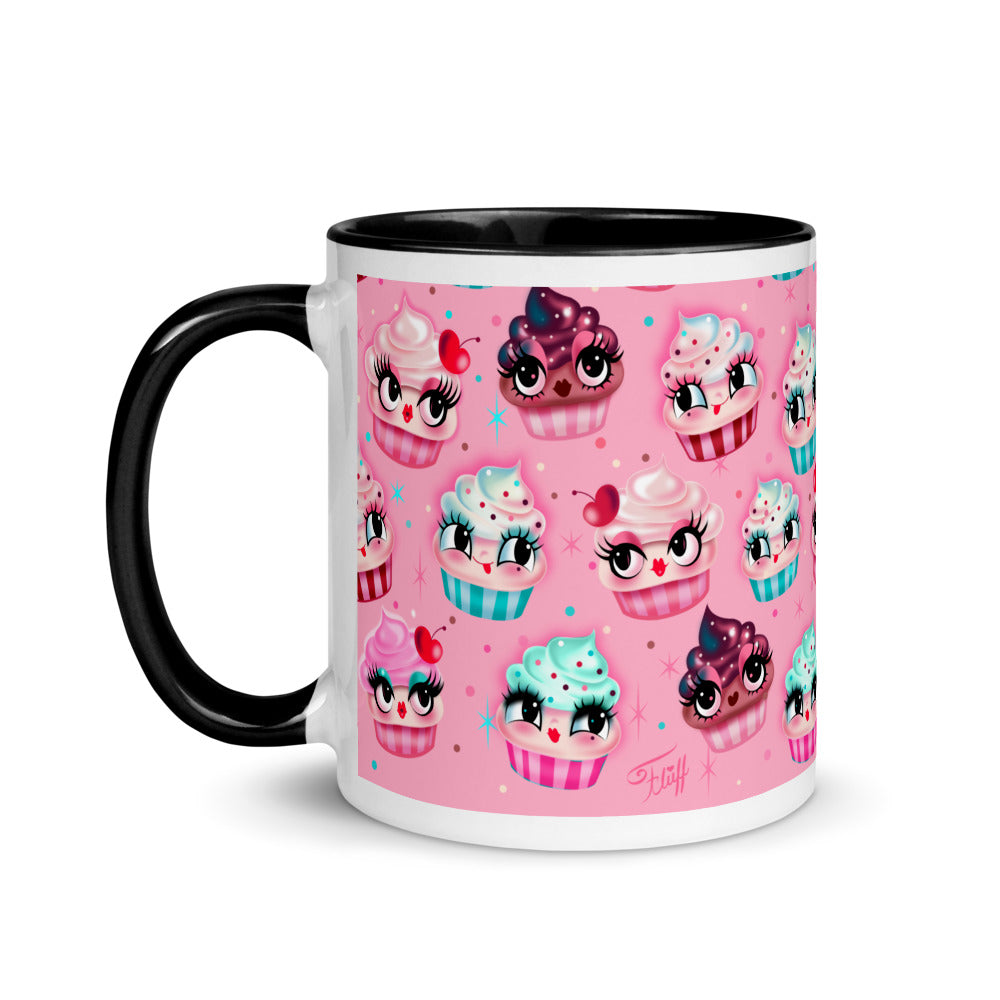 Cute Cupcakes on Pink • 11 oz Mug