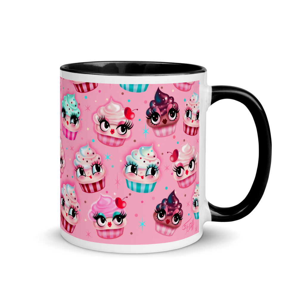 Cute Cupcakes on Pink • 11 oz Mug