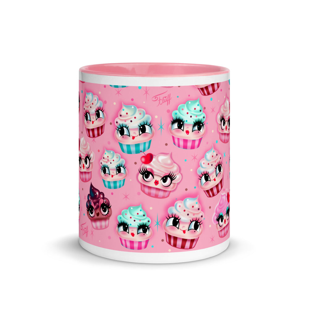 Cute Cupcakes on Pink • 11 oz Mug