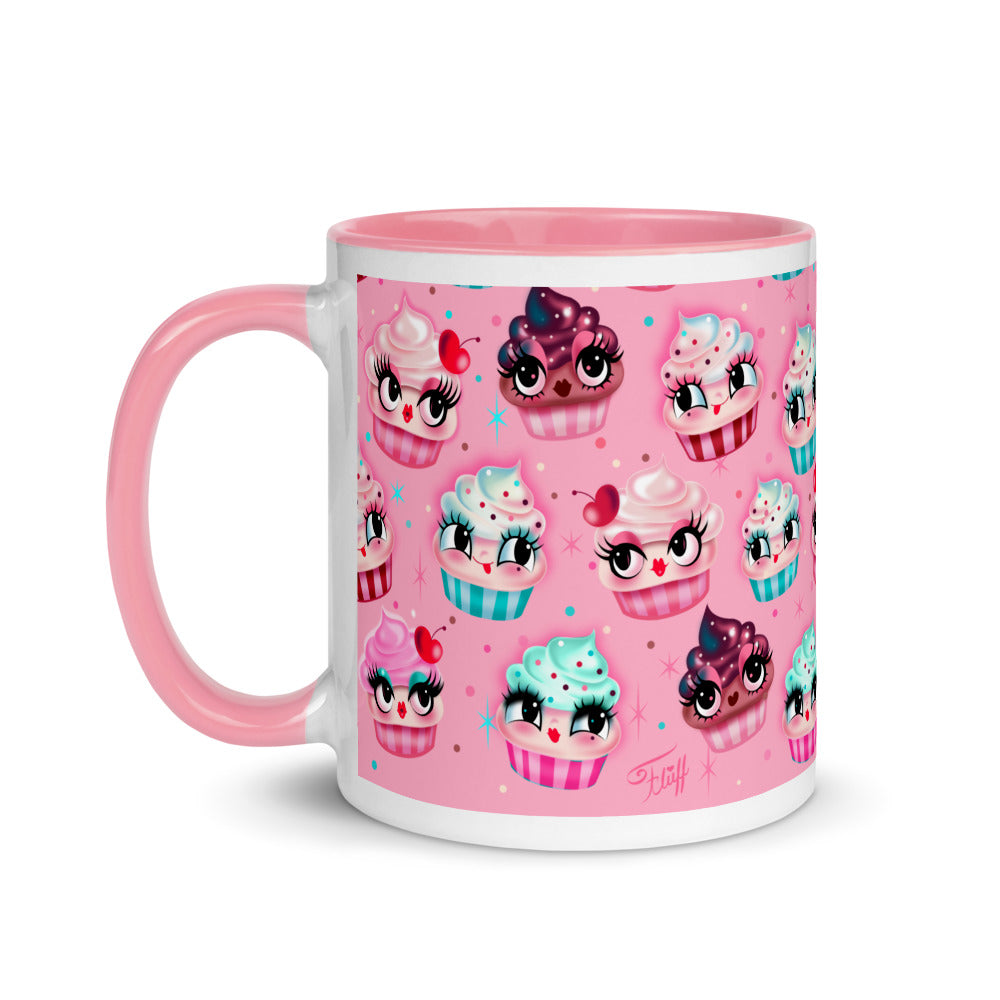 Cute Cupcakes on Pink • 11 oz Mug