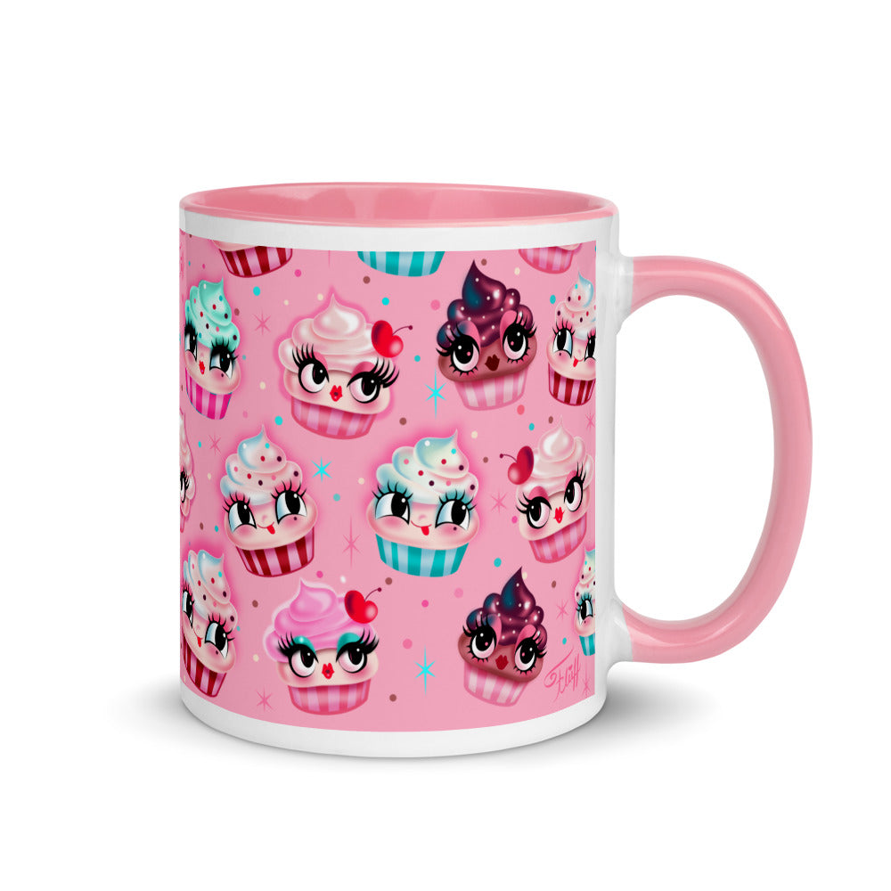 Cute Cupcakes on Pink • 11 oz Mug