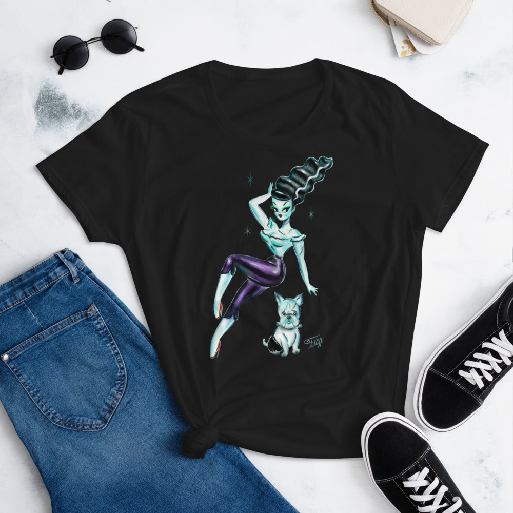 Rockabilly Bride of Frankenstein • Women's Tee