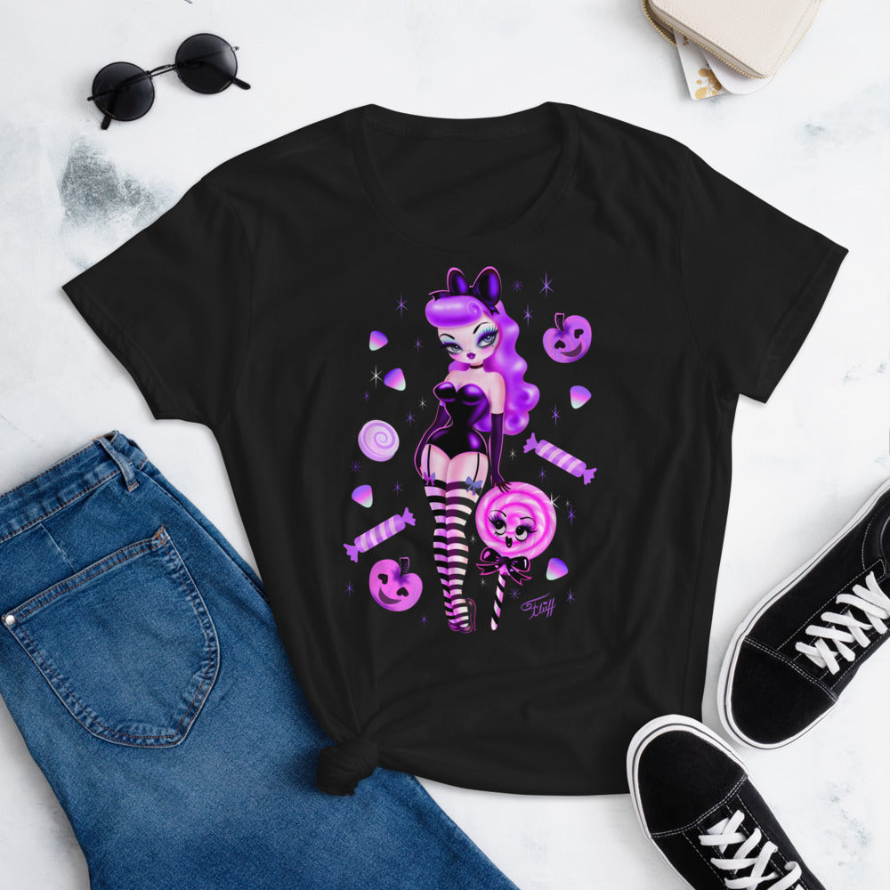 Violet Candy Sugar Doll • Women's T-Shirt