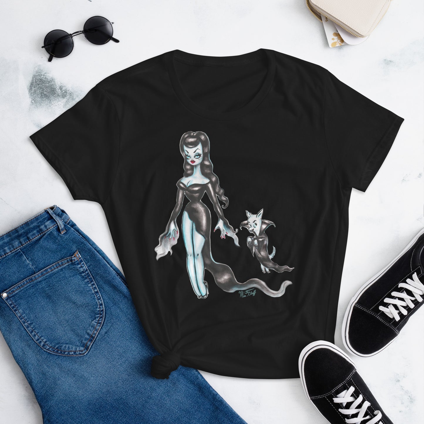 Vampira and Nosferachi • Women's Relaxed Fit T-Shirt