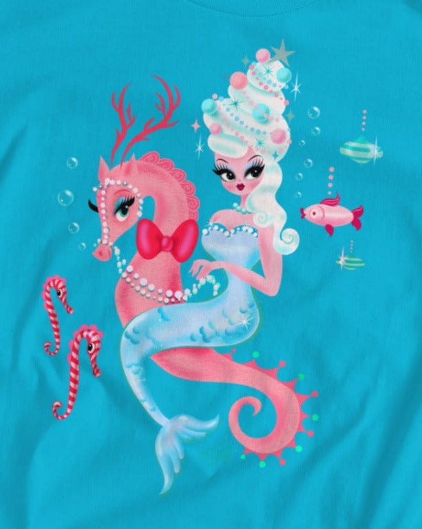 Christmas Mermaid • Women's Relaxed Fit T-Shirt