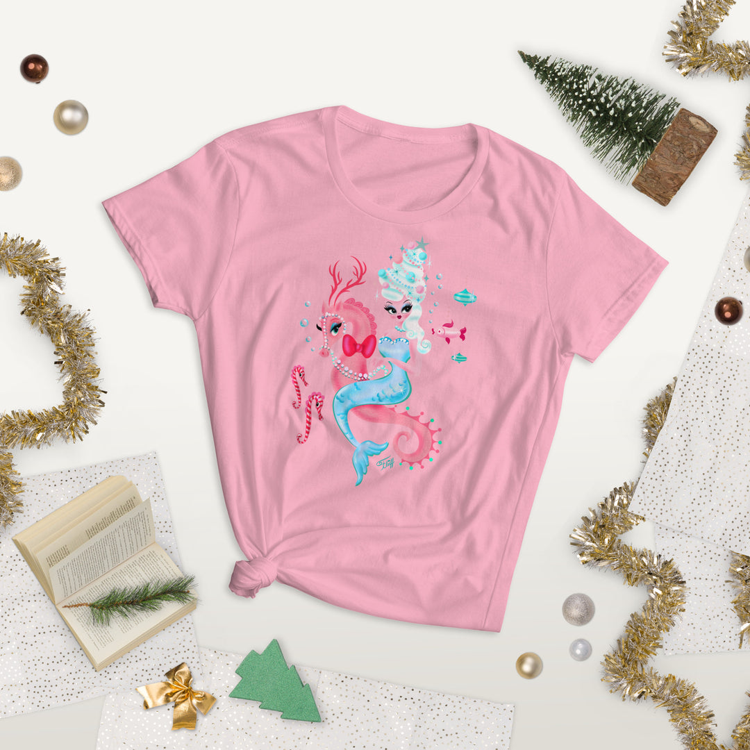 Christmas Mermaid • Women's Relaxed Fit T-Shirt