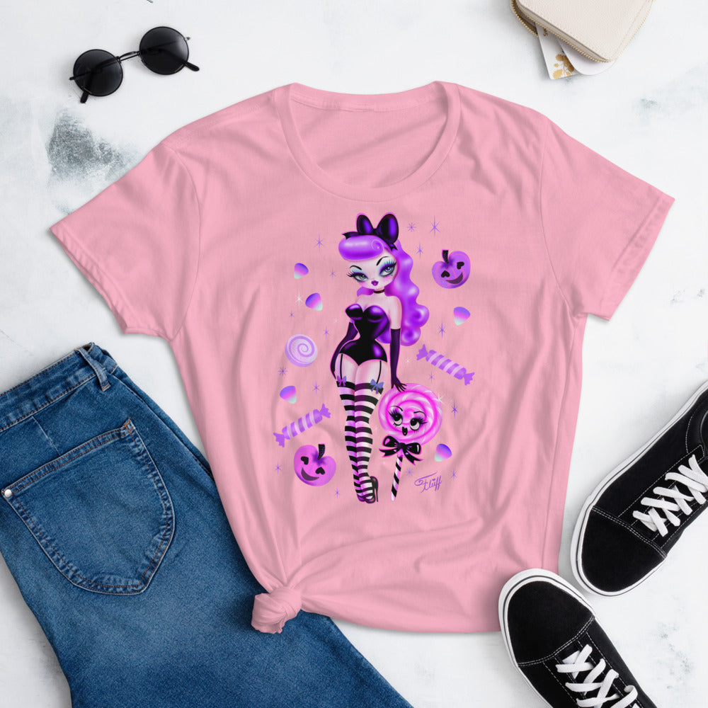 Violet Candy Sugar Doll • Women's T-Shirt