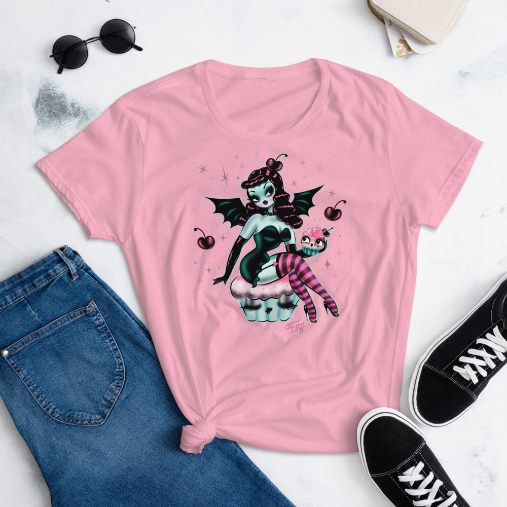 Spooky Cupcake Doll • Women's T-Shirt