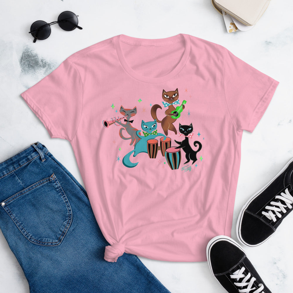 Mambo Kitties Band • Women's T-Shirt