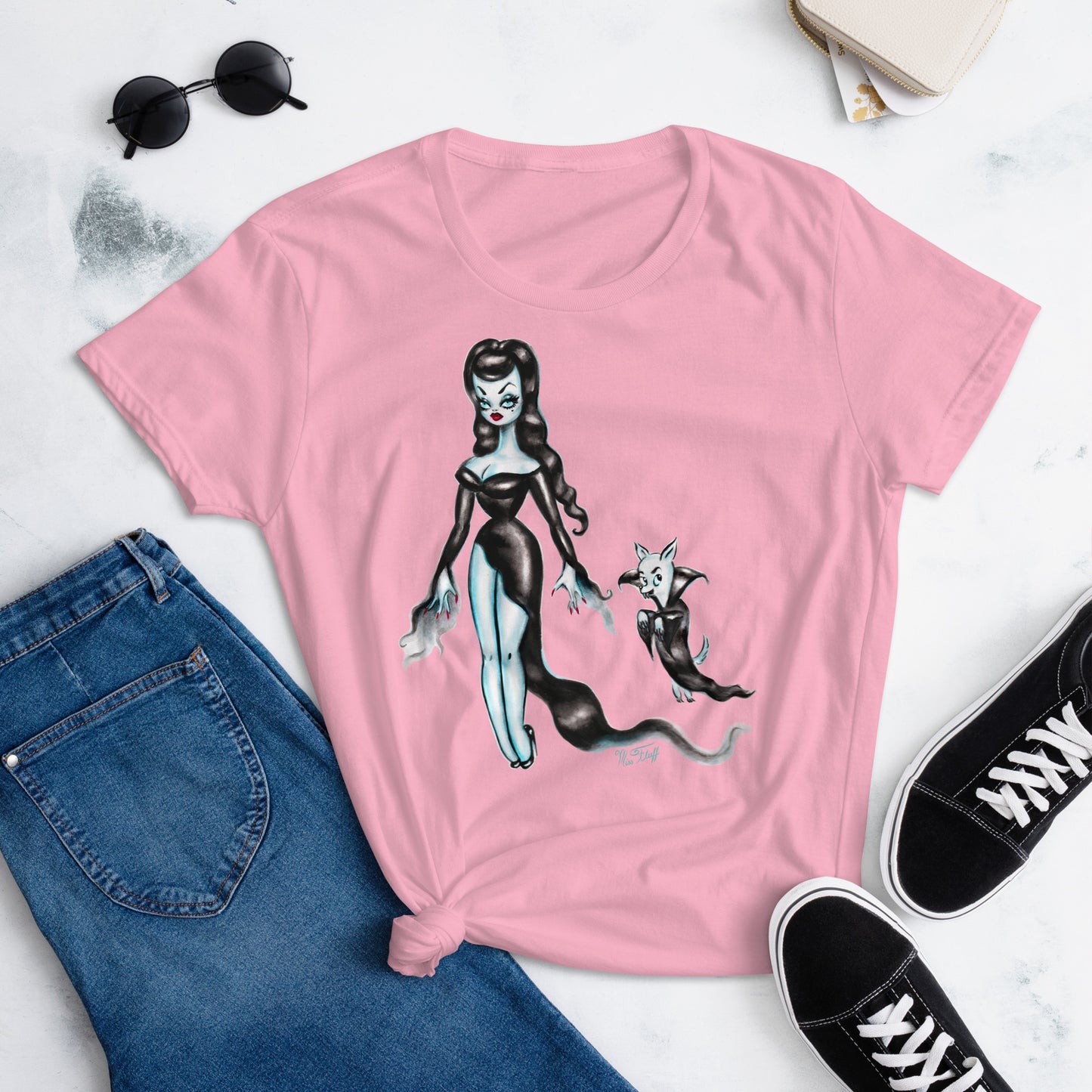 Vampira and Nosferachi • Women's Relaxed Fit T-Shirt