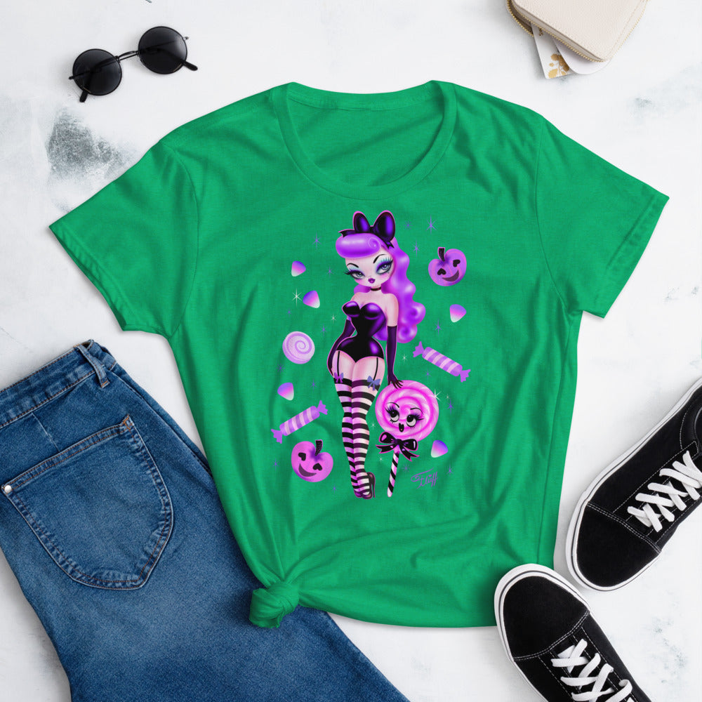 Violet Candy Sugar Doll • Women's T-Shirt