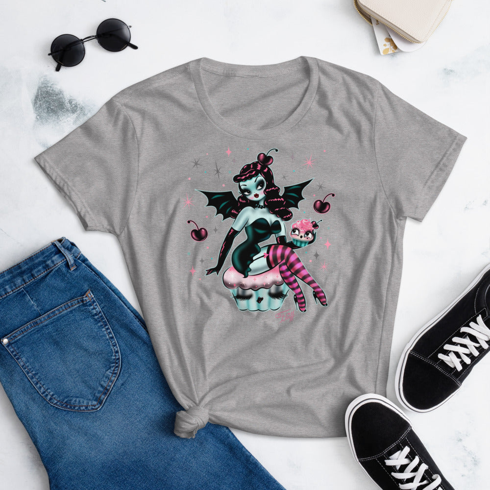 Spooky Cupcake Doll • Women's T-Shirt