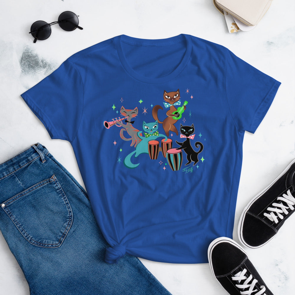 Mambo Kitties Band • Women's T-Shirt