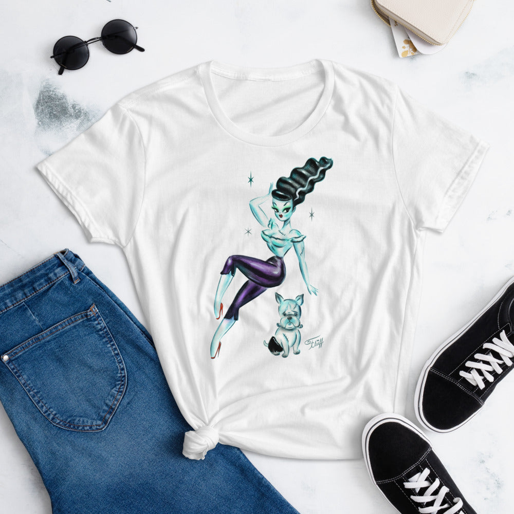 Rockabilly Bride of Frankenstein • Women's Tee