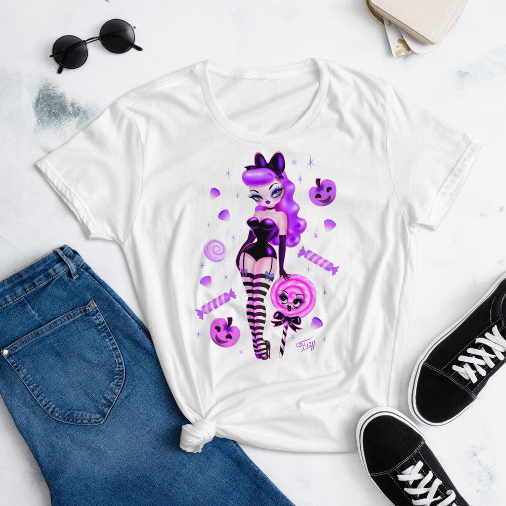 Violet Candy Sugar Doll • Women's T-Shirt