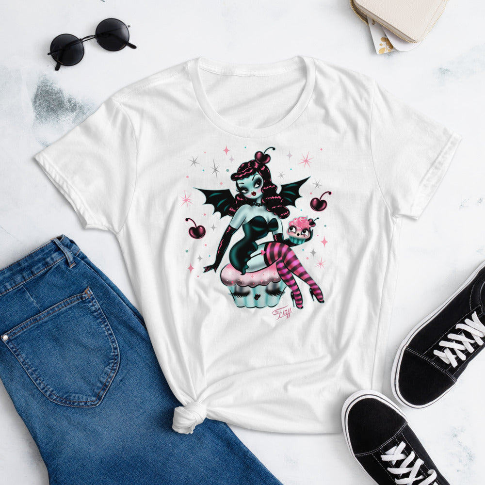 Spooky Cupcake Doll • Women's T-Shirt