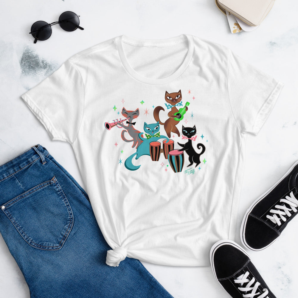 Mambo Kitties Band • Women's T-Shirt