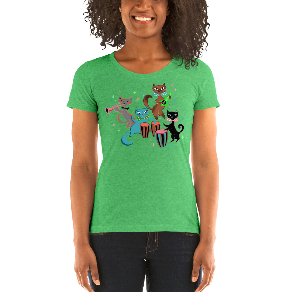 Mambo Kitties Band • Women's Slim Fit Tee