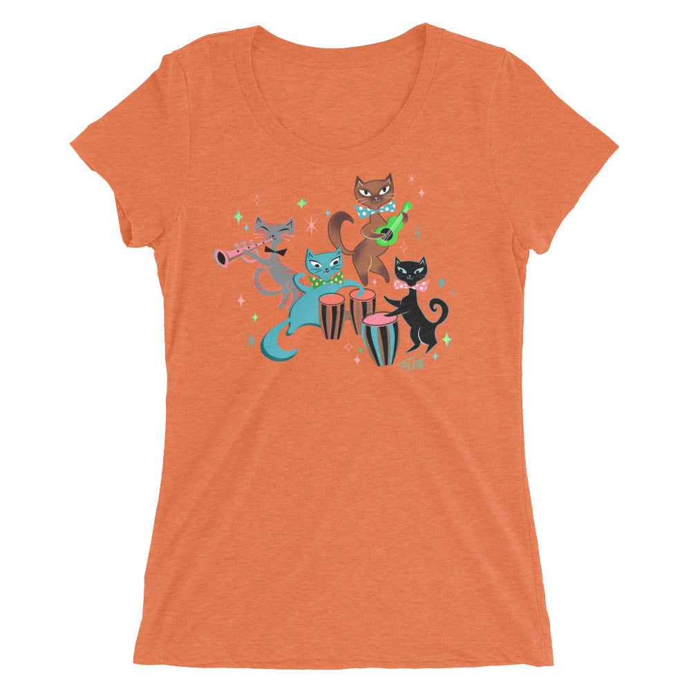 Mambo Kitties Band • Women's Slim Fit Tee