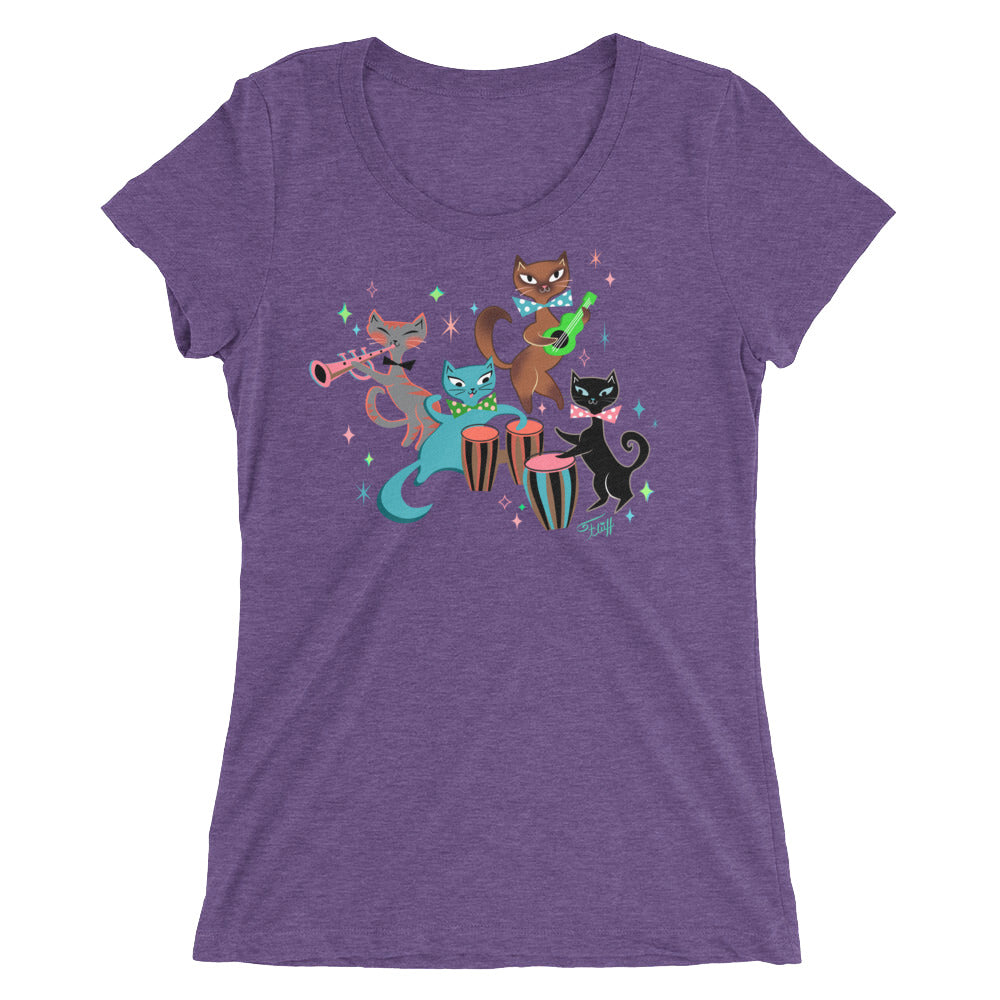 Mambo Kitties Band • Women's Slim Fit Tee